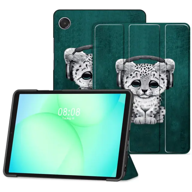 Tech-protect Smartcase Galaxy Tab A9+ / A11+ Plus 11.0 Sad Cat