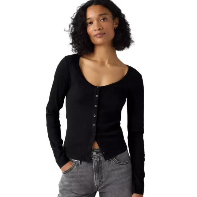 Levi's Austen Button-Up Long-Sleeve Top γυναικεία μακρυμάνικη μπλούζα 0088R0001-1