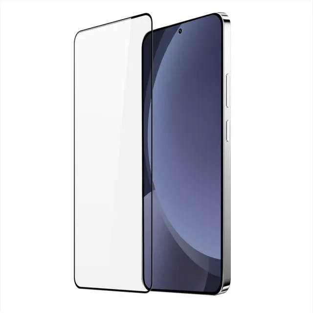 Full Cover Tempered Glass για Samsung Galaxy S25 Plus- Black OEM 2