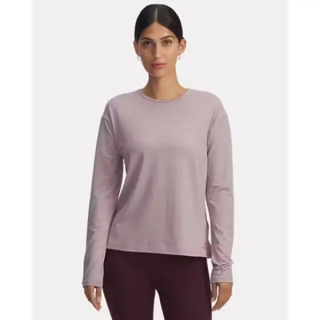 Under Armour W Boxy Long Sleeve (1387314-550) - Μώβ
