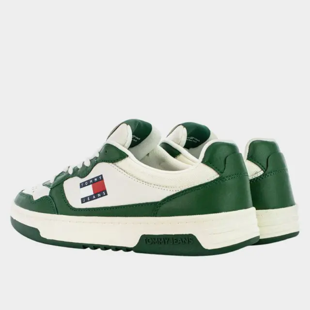 Tommy Hilfiger - Ανδρικά Sneakers Cupsole Leather Ess EM0EM01443-YBI Πράσινο - 46 3