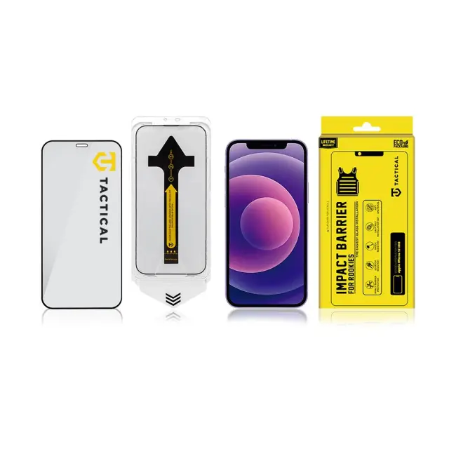 Tactical Impact Barrier Glass for Rookies for Apple iPhone 12 mini 2