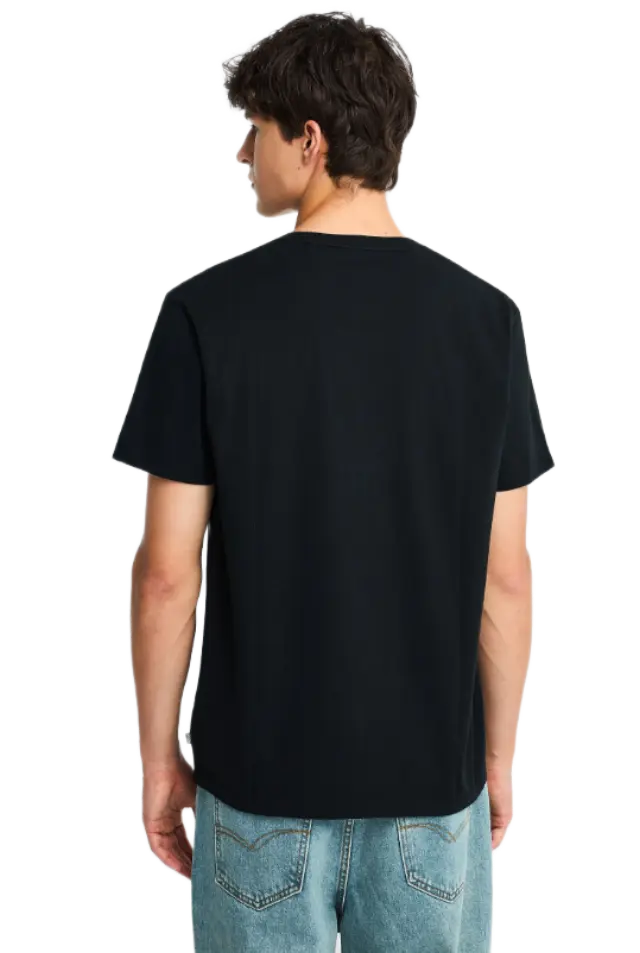 FunkyBuddha ανδρικό μονόχρωμο t-shirt FBM014-001-04-8 2
