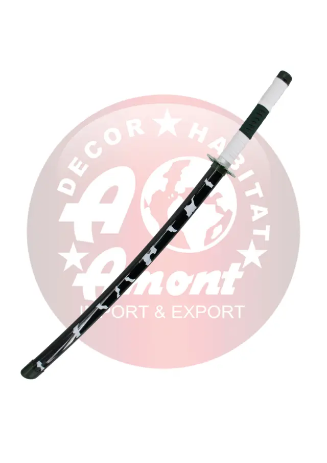 Ρέπλικα σπαθιού Shinazugawa Sanemi Demon Slayer Bamboo Katana -S5062 3