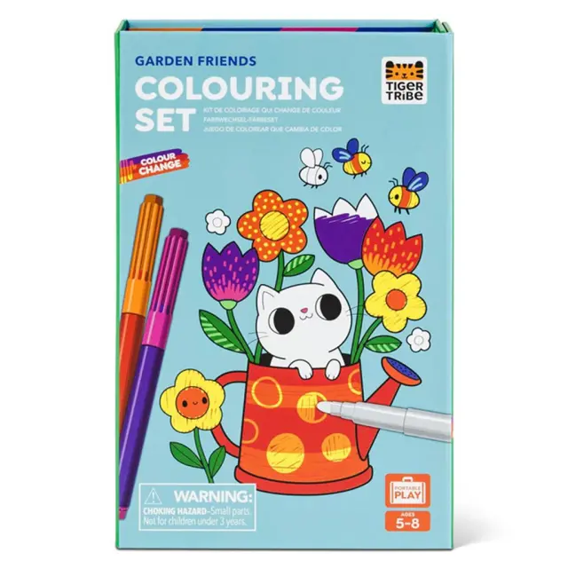 Σετ Δραστηριοτήτων Colouring Set Colour Change Garden Friends / 20202 (TigerTribe)
