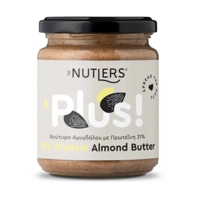 Αμυγδαλοβούτυρο με Πρωτεΐνη 31% 250gr - The Nutlers