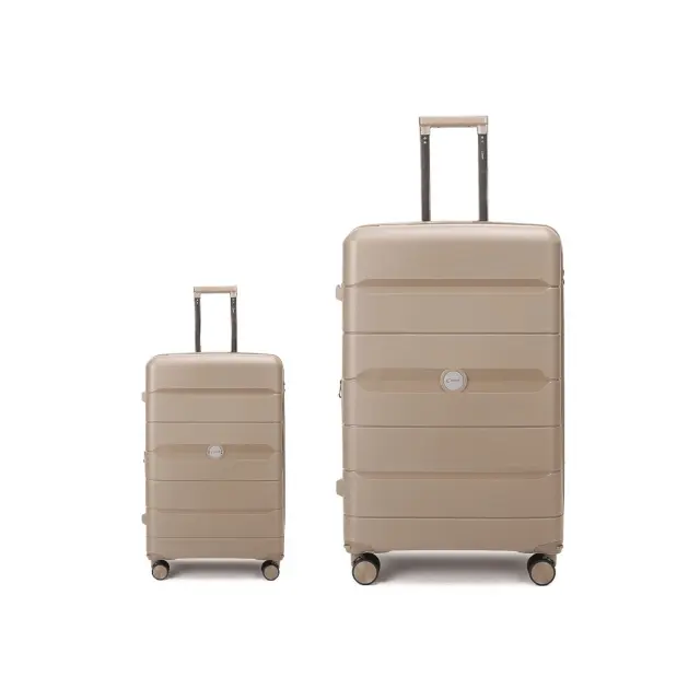 Σετ Βαλίτσες Cardinal 4004 καμπίνας μεγάλη 76,5x31x49 cm + 55x35x23 cm μπεζ - Large