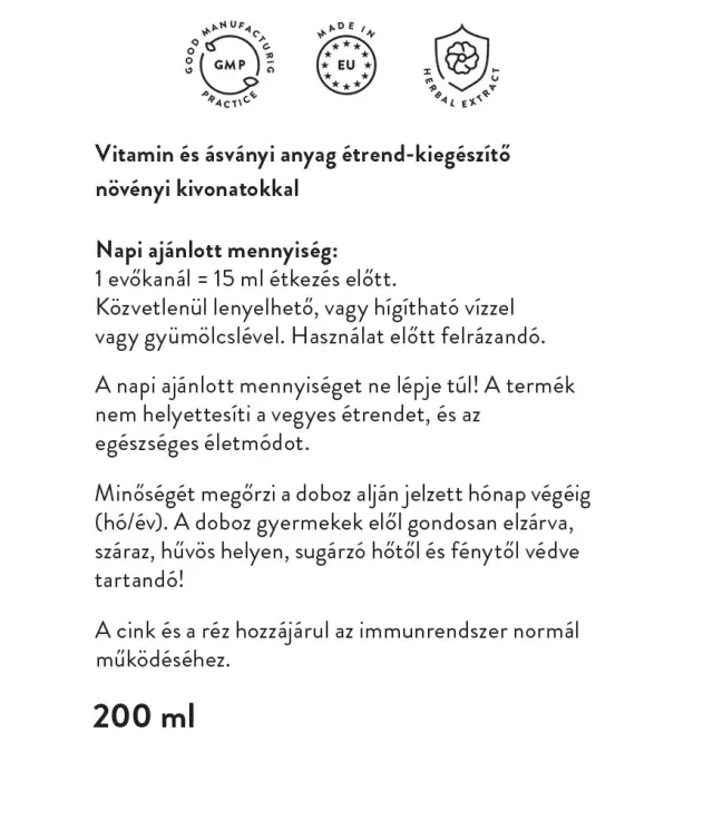 Vitaking Echinax 200 ml syrup 3
