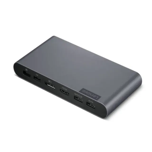 Lenovo Docking Station USB-C Universal Business Dock with HDMI/DP 4K & 2 Monitor Connection (40B30090EU)