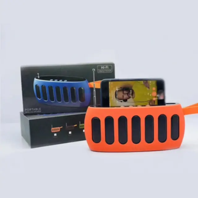 Ασύρματο ηχείο Bluetooth με βάση smarphone - LP-V13 - 700865 - Orange 2