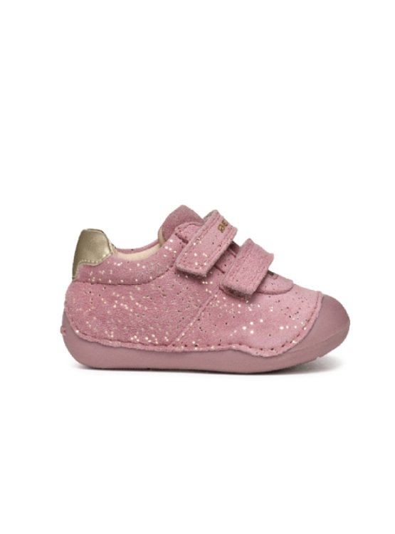 Βρεφικά Παπούτσια Geox Tutim για Κορίτσια Pink/Gold (Μεγέθη 18-22) ΡΟΖ - 20