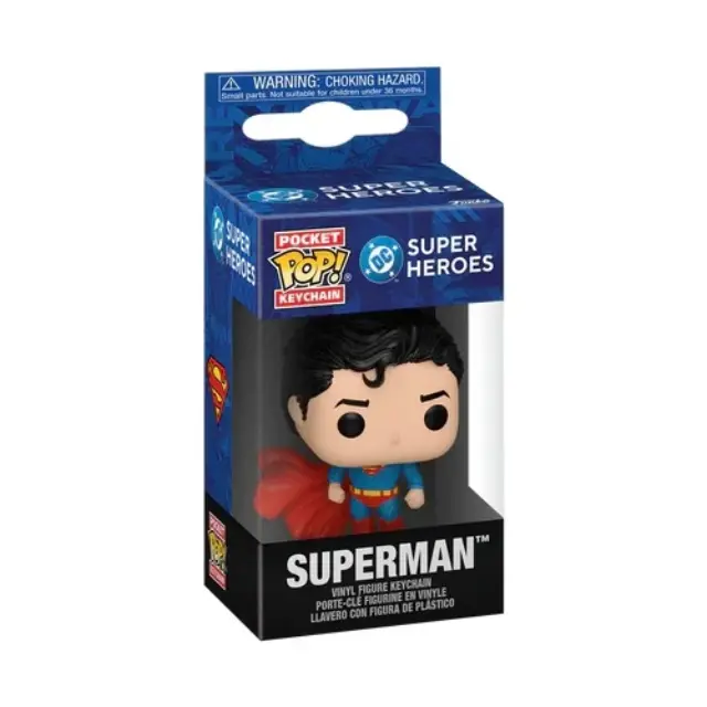 Μπρελόκ Funko Pop! Μπρελόκ: DC Super Heroes - Superman Keychain 3