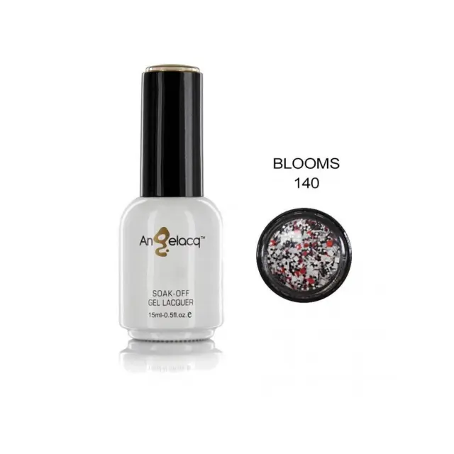 Ημιμόνιμο επαγγελματικό βερνίκι ANGELACQ 15ML - 0.5FL.OZ 140 Blooms