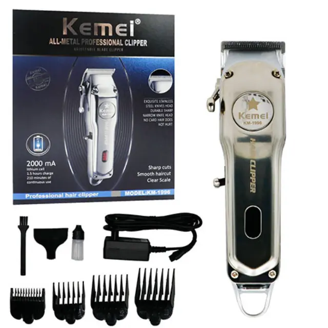 Kemei Επαγγελματική Επαναφορτιζόμενη Κουρευτική Μηχανή KM-1996 2