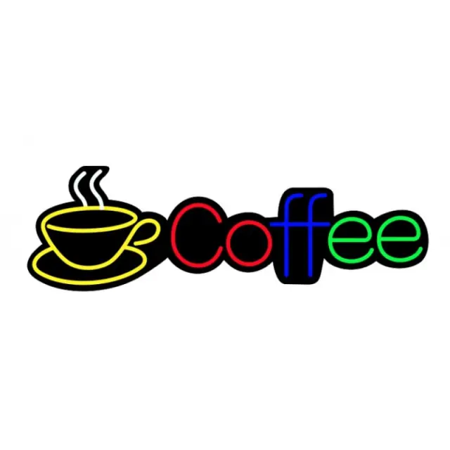 ΦΩΤΕΙΝΗ ΕΠΙΓΡΑΦΗ NEON "COFFEE" 60x20cm FL-03127