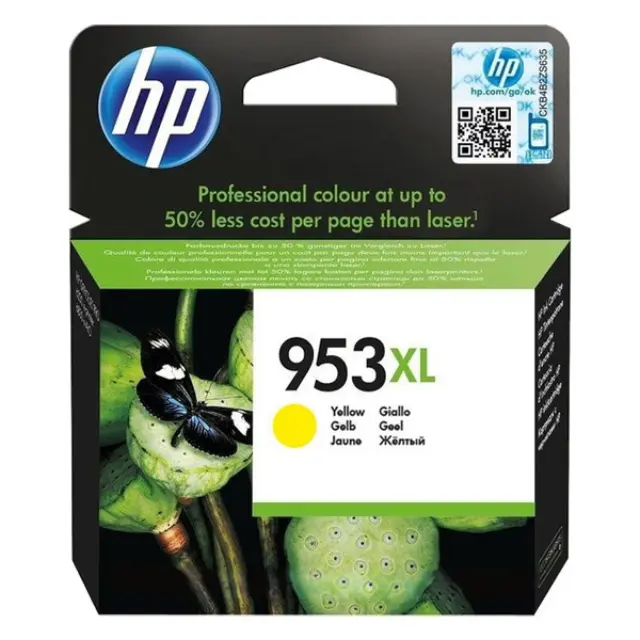 HP Μελάνι Inkjet 953XL Yellow (F6U18AE) (HPF6U18AE) HEWLETT PACKARD