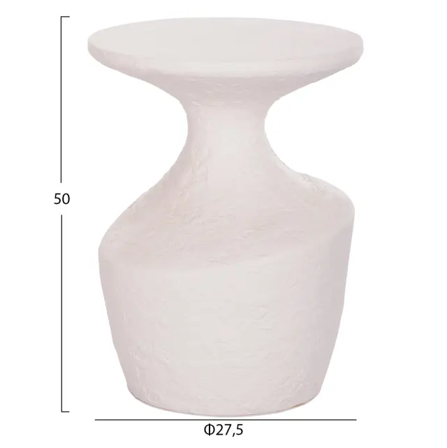 ΤΡΑΠΕΖΙ ΒΟΗΘΗΤΙΚΟ FB918156.02S FIBER CEMENT ΣΕ ΛΕΥΚΟ--Φ27.5x50Υεκ. 2