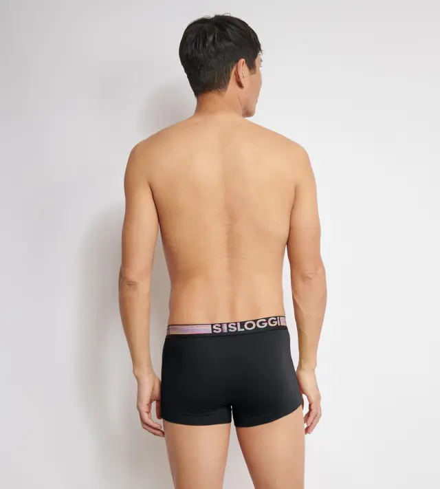 Sloggi Men Μποξεράκια Ανδρικά Go ABC 2.0 Hipster Μαύρο 2-Pack 2