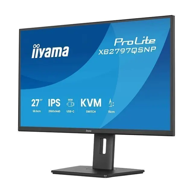 IIYAMA Monitor 27" ProLite XB2797QSNP IPS QHD Black (XB2797QSNP-B1) 2