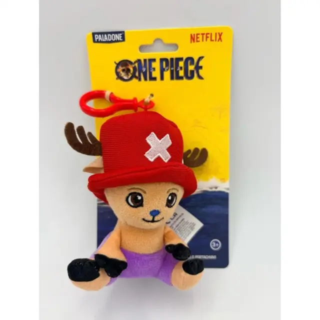 Μπρελόκ λούτρινο ONE PIECE NETFLIX - Chopper - Plush Keychain PP16203OPNF