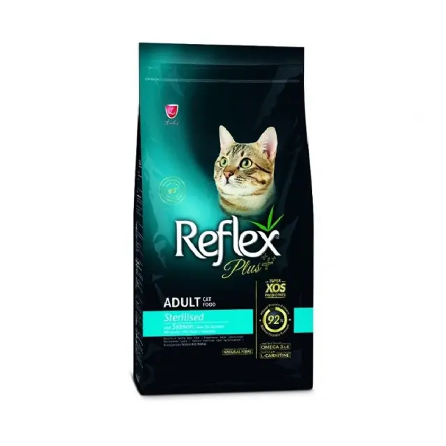 Reflex Plus Adult Sterilised Ξηρά Τροφή Στειρωμένης Γάτας με Σολομό 1.5kg