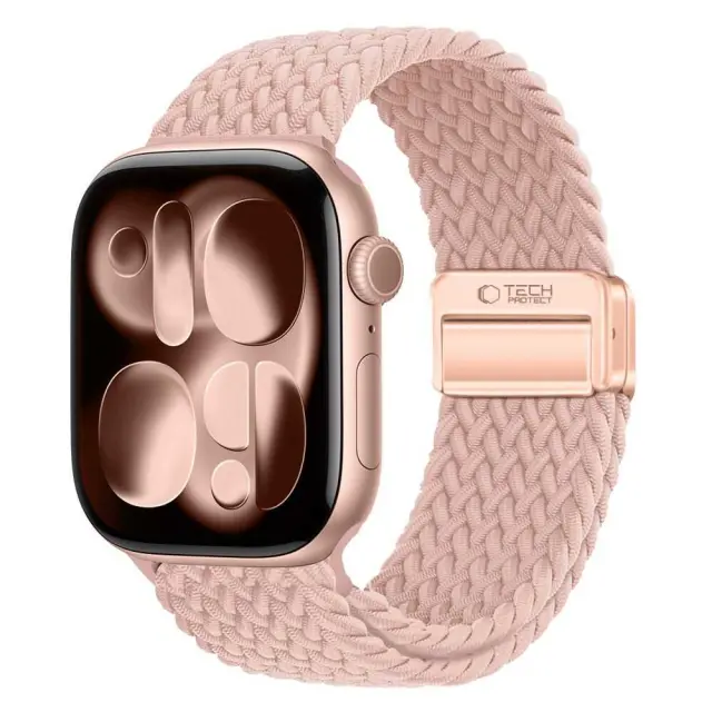 Tech-protect Nylonmag Apple Watch 8 / 9 / 10 / 11 / 12 / Se (40 / 41 / 42 Mm) Dusty Rose 3