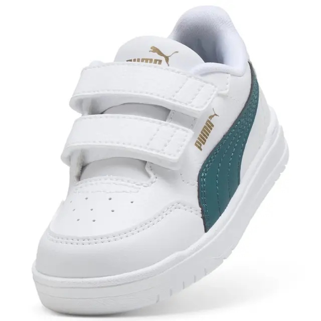 Puma Shuffle Downtown Low (TDV) (403741-05) - Λευκό-Πράσινο 2