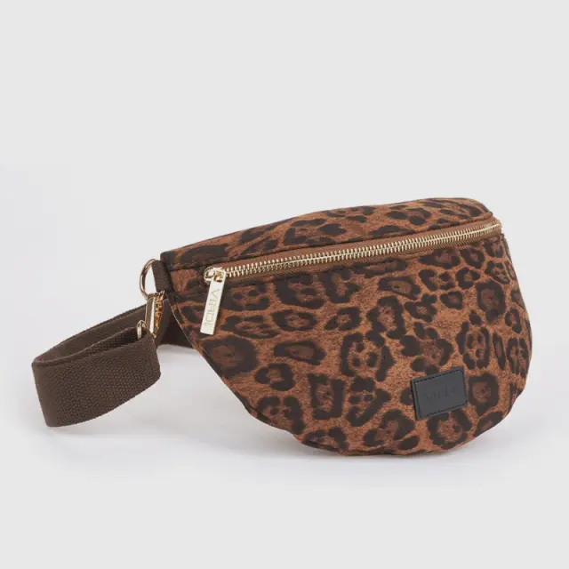 Γυναικεία Τσάντα Μέσης Verde 16-0008736 Animal Print Καφέ - ONESIZE 2