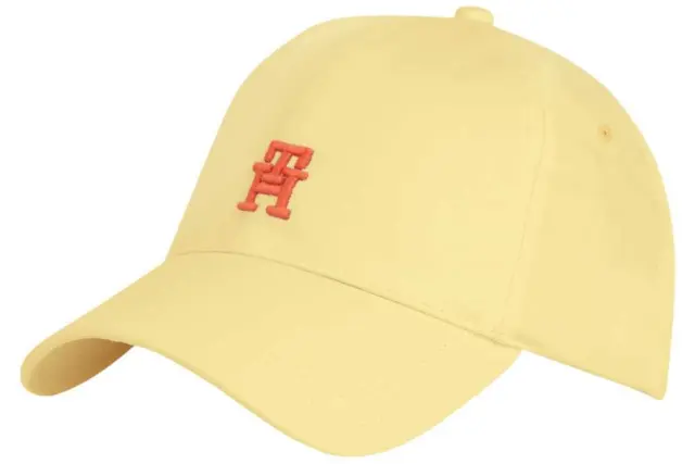 Tommy Hilfiger Καπέλο Monogram 6 Panel Jockey Cap Κίτρινο