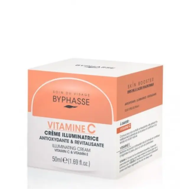 BYPHASSE ΚΡΕΜΑ ΠΡΟΣΩΠΟΥ ΜΕ ΒΙΤΑΜΙΝΗ C 50ml
