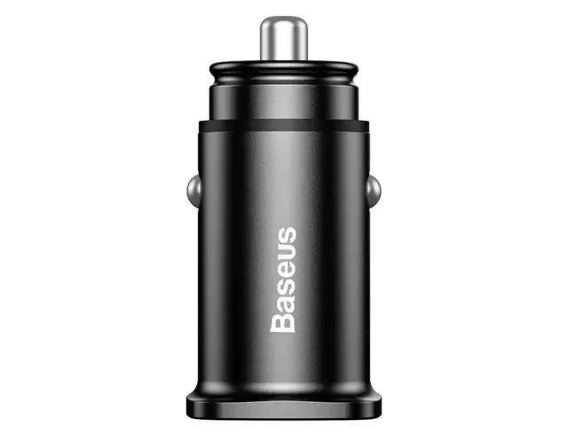 Φορτιστής Αυτοκινήτου Baseus Square - 5A - 30W - 2x USB - Μαύρο CCALL-DS01 2
