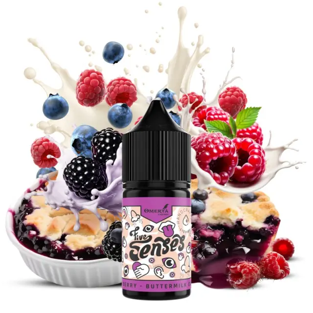 Triple Berry Buttermilk Cobbler 8ml (30ml) - 5 Senses by Omerta