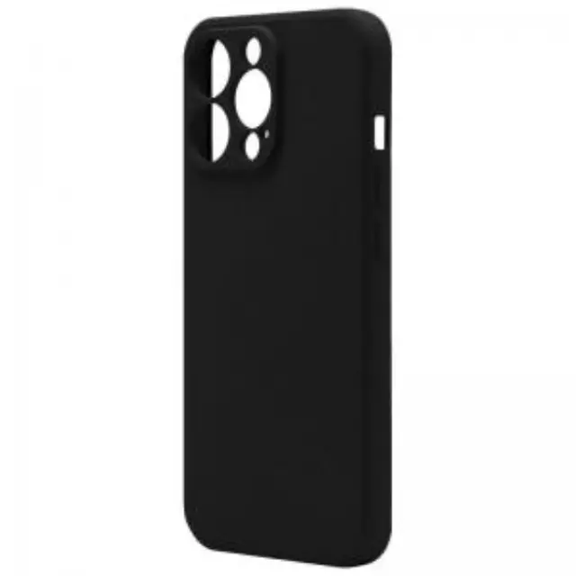 Θήκη Liquid Silicon inos Apple iPhone 13 Pro L-Cover Μαύρο N55771 2
