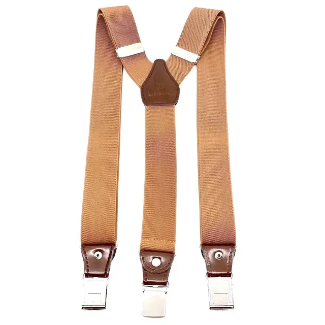 Camel Ανδρικές Τιράντες Υ με 3 Κλιπ