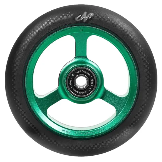 North Index G8 Freestyle Scooter Wheels 110 - Emerald