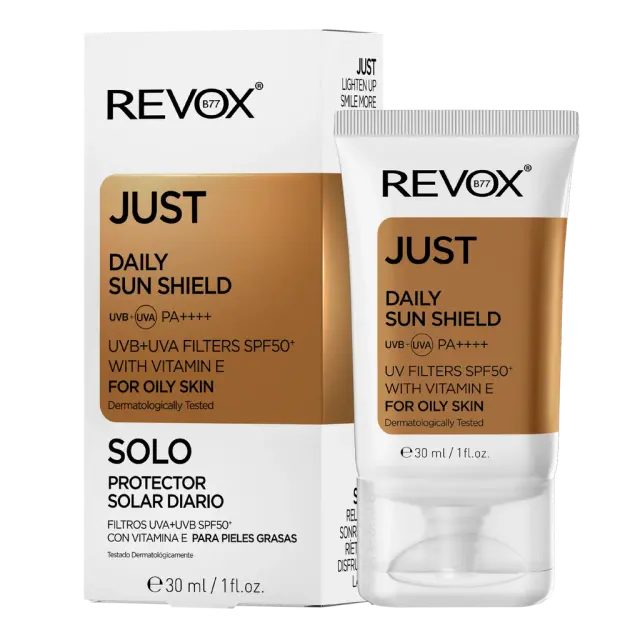 Revox B77 Just Daily Sun Shield for Oily Skin αντηλιακό για λιπαρό δέρμα 30ml