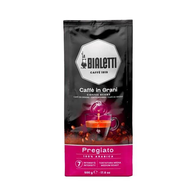 Bialetti Pregiato 100% Arabica 500g Σε Κόκκους