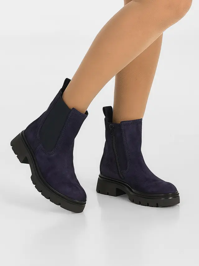 Gabor Μποτάκια Γυναικείο δέρμα Nubuck Μπλέ GAB/71850 003-D/BLUE - 37 2