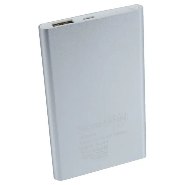 BORMANN BBC5001 - BORMANN BBC5001 Power Bank 5V,5000mAh,Ασημί (020868)