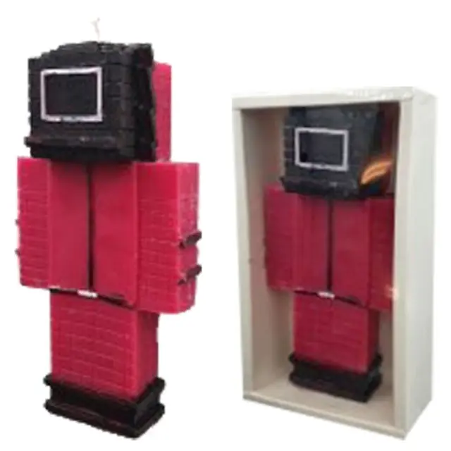 Λαμπάδα Πασχαλινή - 3D Κόκκινος Στρατιώτης 22x11.5x5.5cm 2
