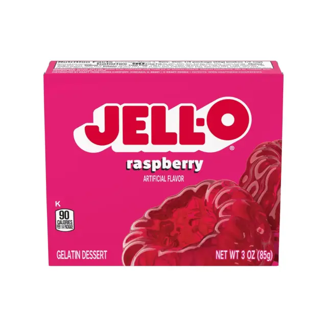 Jell-O Gelatin Raspberry 85gr