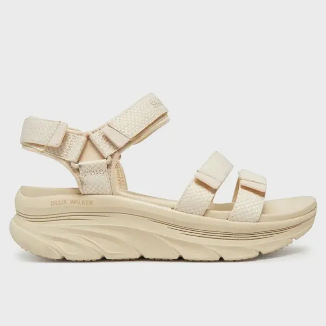 Σανδάλια Skechers D’Lux Walker 119828-NAT Μπεζ - 41