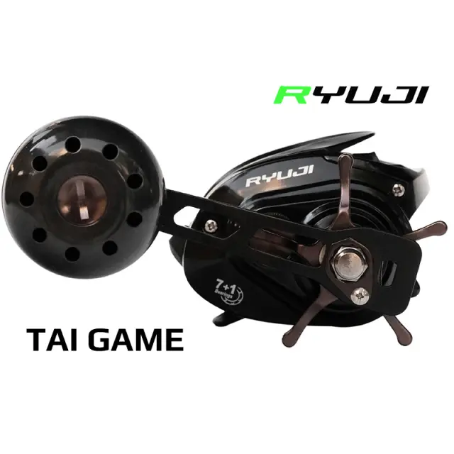 Μηχανισμός Ryuji Tai Game 15kg – Baitcasting 7+1BB για Tai Rubber & Vertical Τεχνικές Αριστερό