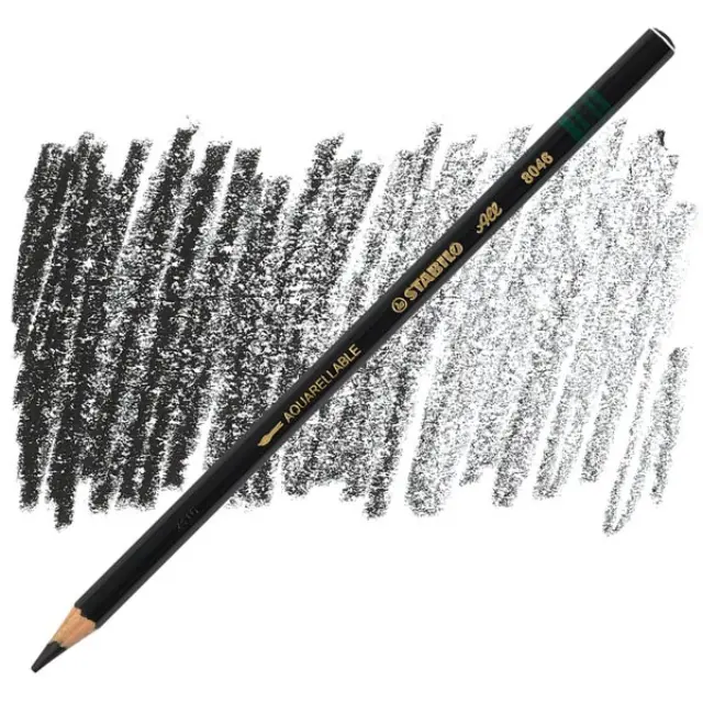 Μολύβι Stabilo All για Πορσελάνη-Μέταλλο-Γυαλί - 8046 Black
