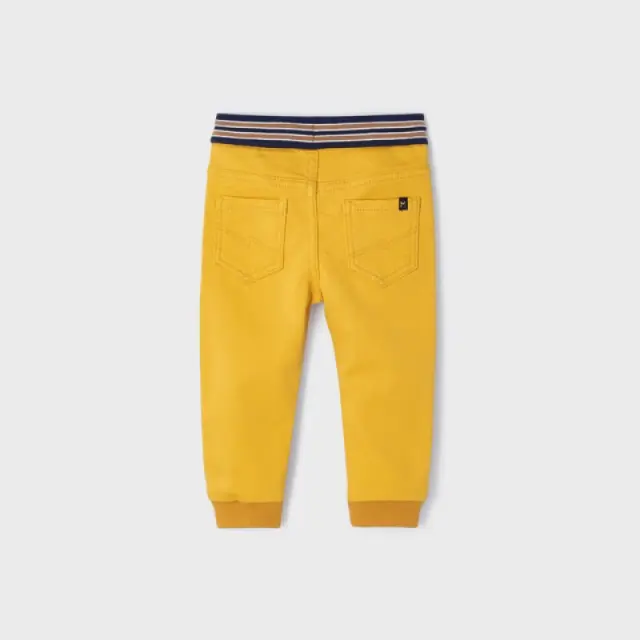 Baby 6 μηνών έως 4 ετών Παντελόνι jogger fit ECOFRIENDS κίτρινο - 12M 3