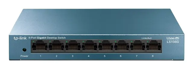 TP-Link 8-Port 10/100/1000Mbps Desktop Network Switch