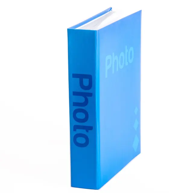 Άλμπουμ photo color blue με θήκες για 200 φωτογραφίες 10×15 ( Μπλε ) 2