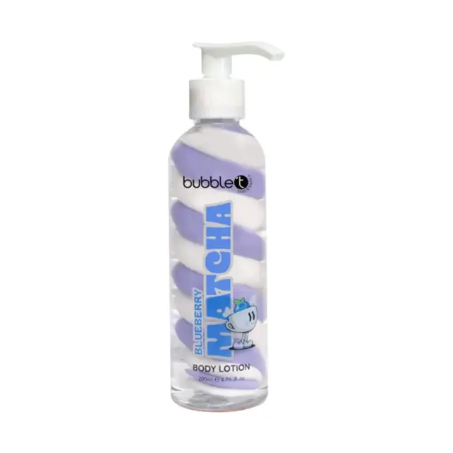 Bubble T Matcha Body Lotion 200ml Blueberry