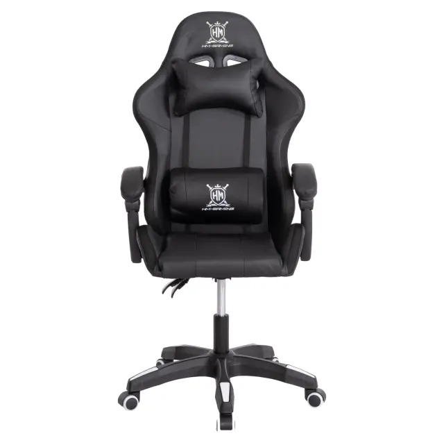 ΠΟΛΥΘΡΟΝΑ GAMING FB91203.04 ΜΑΥΡΟ-ΛΕΥΚΟ PVC & NYLON 58.5x100x120Υεκ. 3