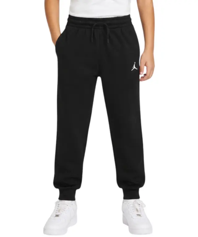 Jordan - Παιδικό Παντελόνι Φόρμας MJ Brooklyn 95F119-023 Μαύρο - 8 ετών